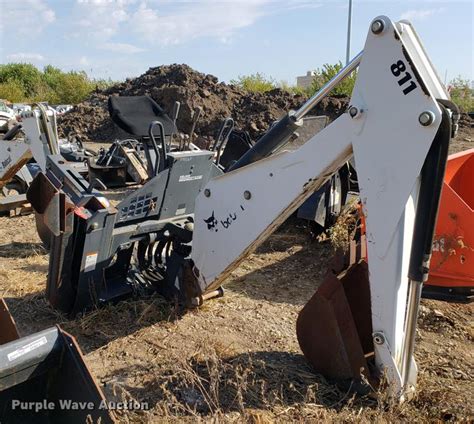 back hoe skid steer bobcat backhoe|bobcat 811 backhoe for sale.